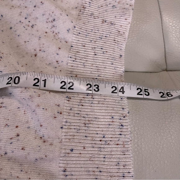 NWT STITCHES & STRIPES AARYA LONG SLEEVE CREWNECK SWEATER OFF-WHITE - M - Picture 9 of 10